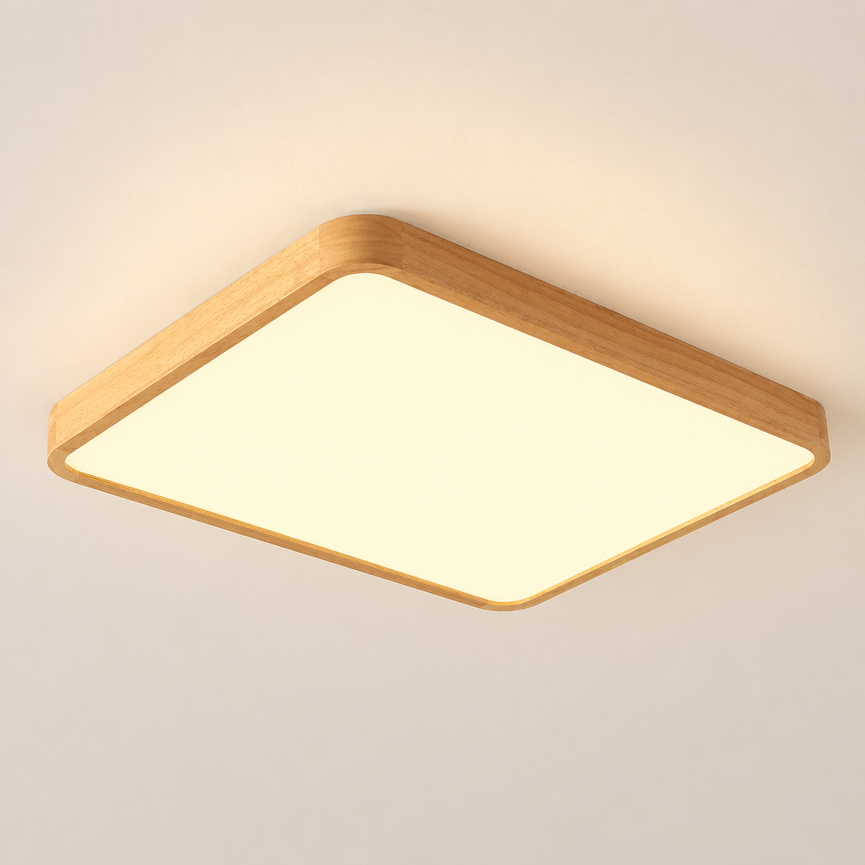 Plafonniers LED Bois Image
