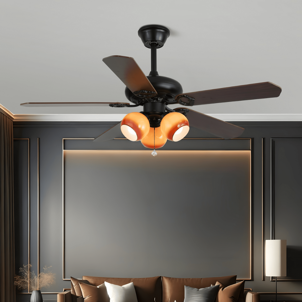 Plafonnier Ventilateur Calviera Vintage