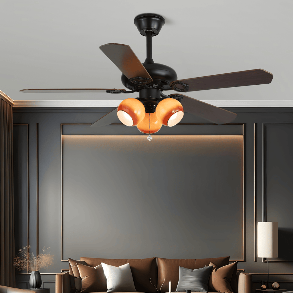 Plafonnier Ventilateur Calviera Vintage