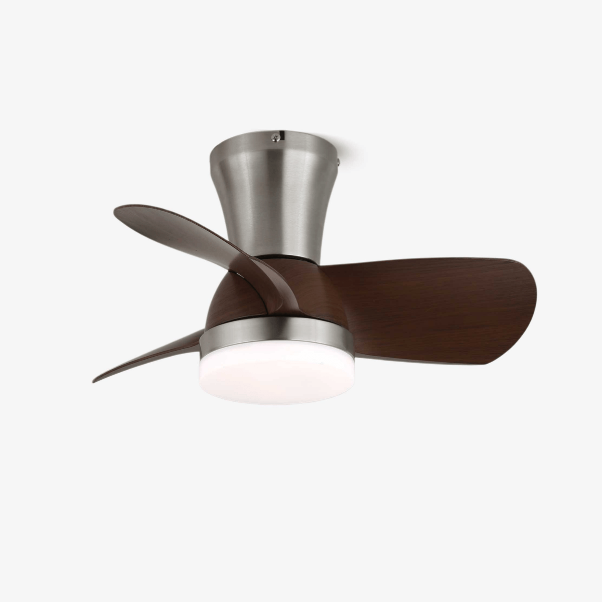 Plafonnier Ventilateur Deynor en Bois