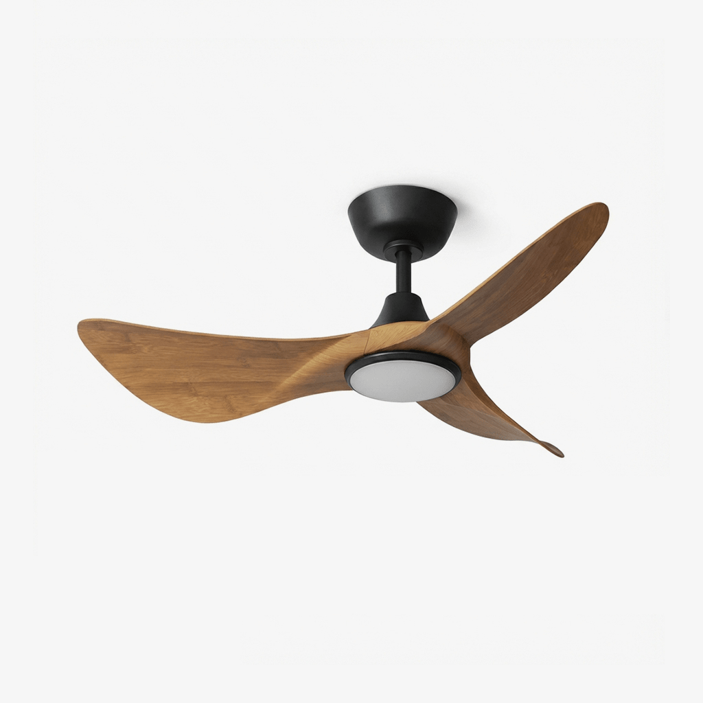 Plafonnier Ventilateur Finn Effet Bambou