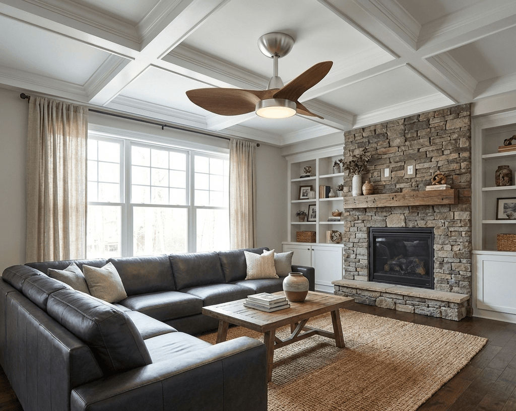 Plafonnier Ventilateur Soren Scandinave