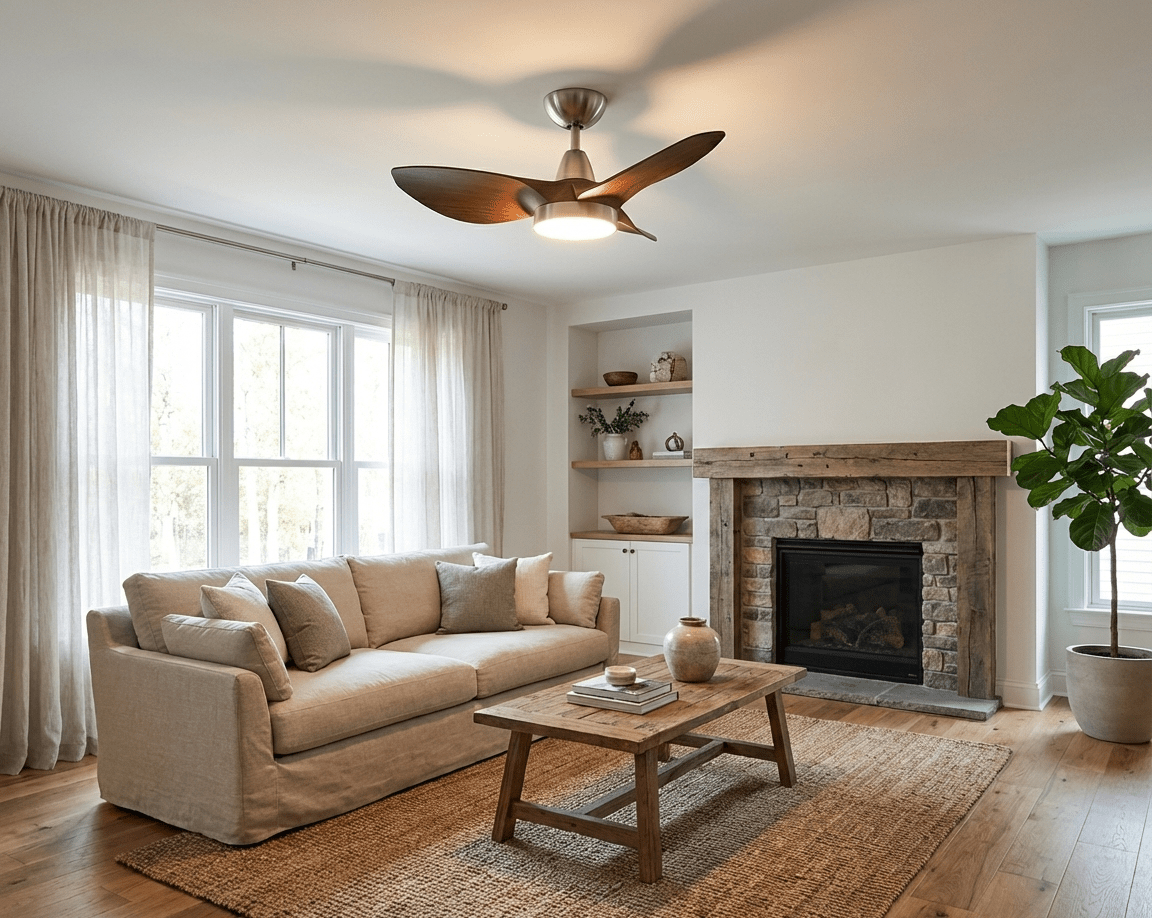 Plafonnier Ventilateur Soren Scandinave