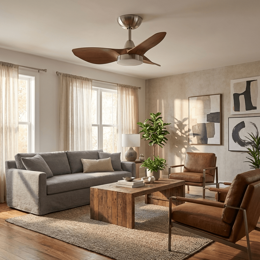 Plafonnier Ventilateur Soren Scandinave