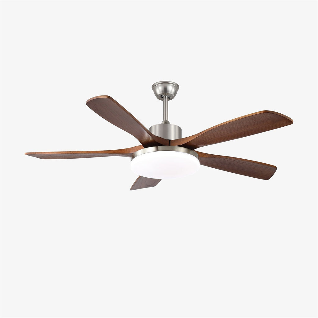 Plafonnier Ventilateur Orvian en Bois