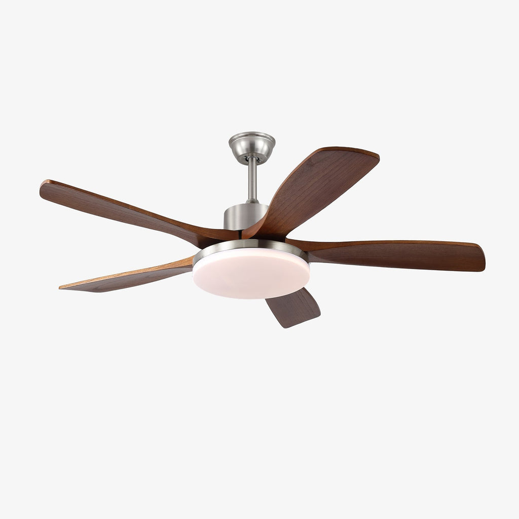 Plafonnier Ventilateur Orvian en Bois