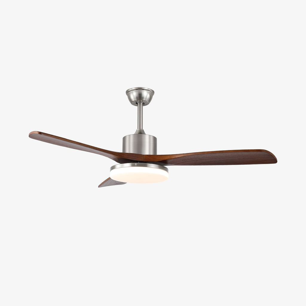 Plafonnier Ventilateur Orvian en Bois