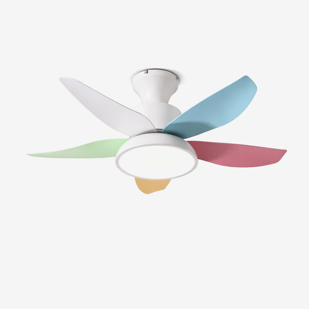 Plafonnier Ventilateur Milo Brise Colorée