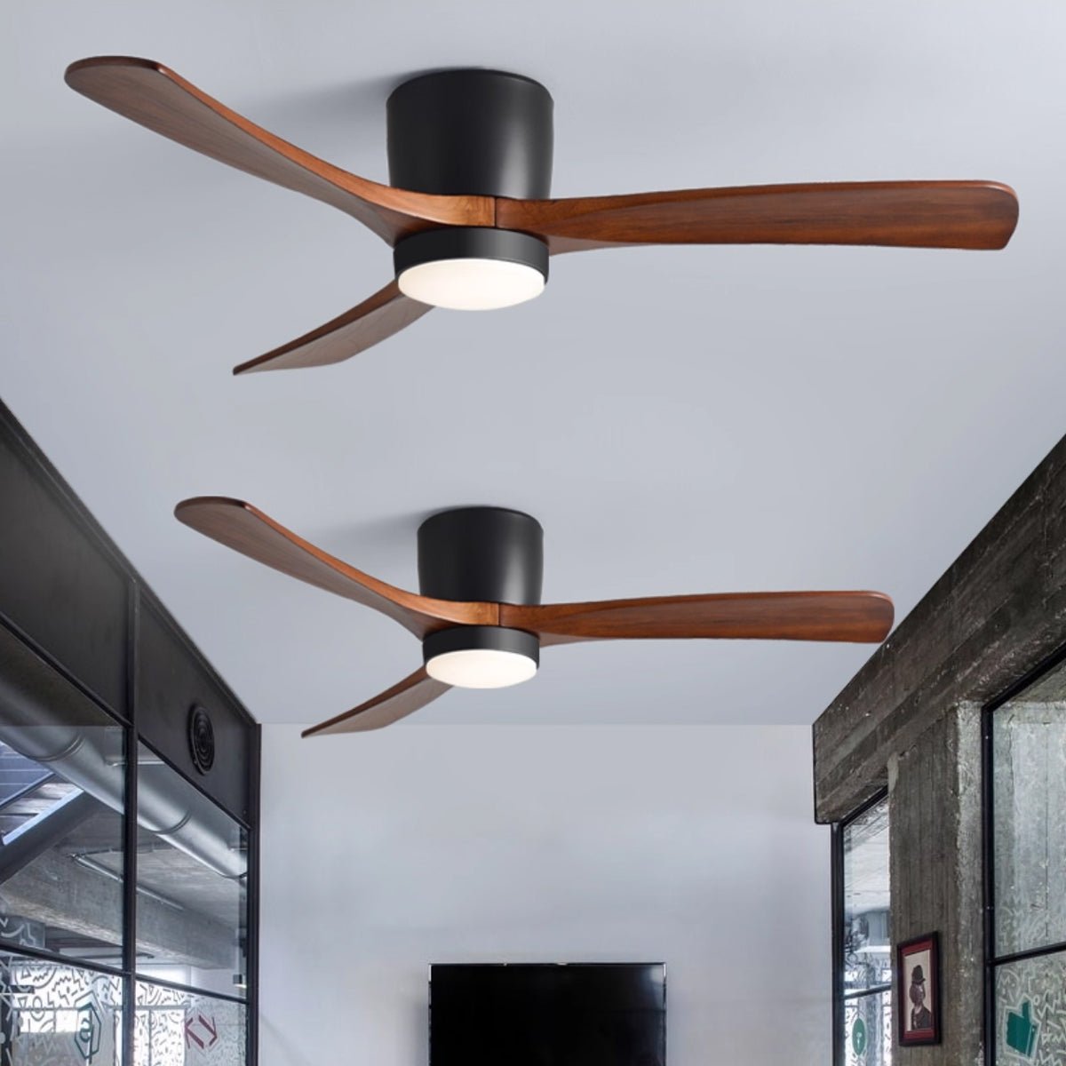 Plafonnier Ventilateur Ezra Nordique