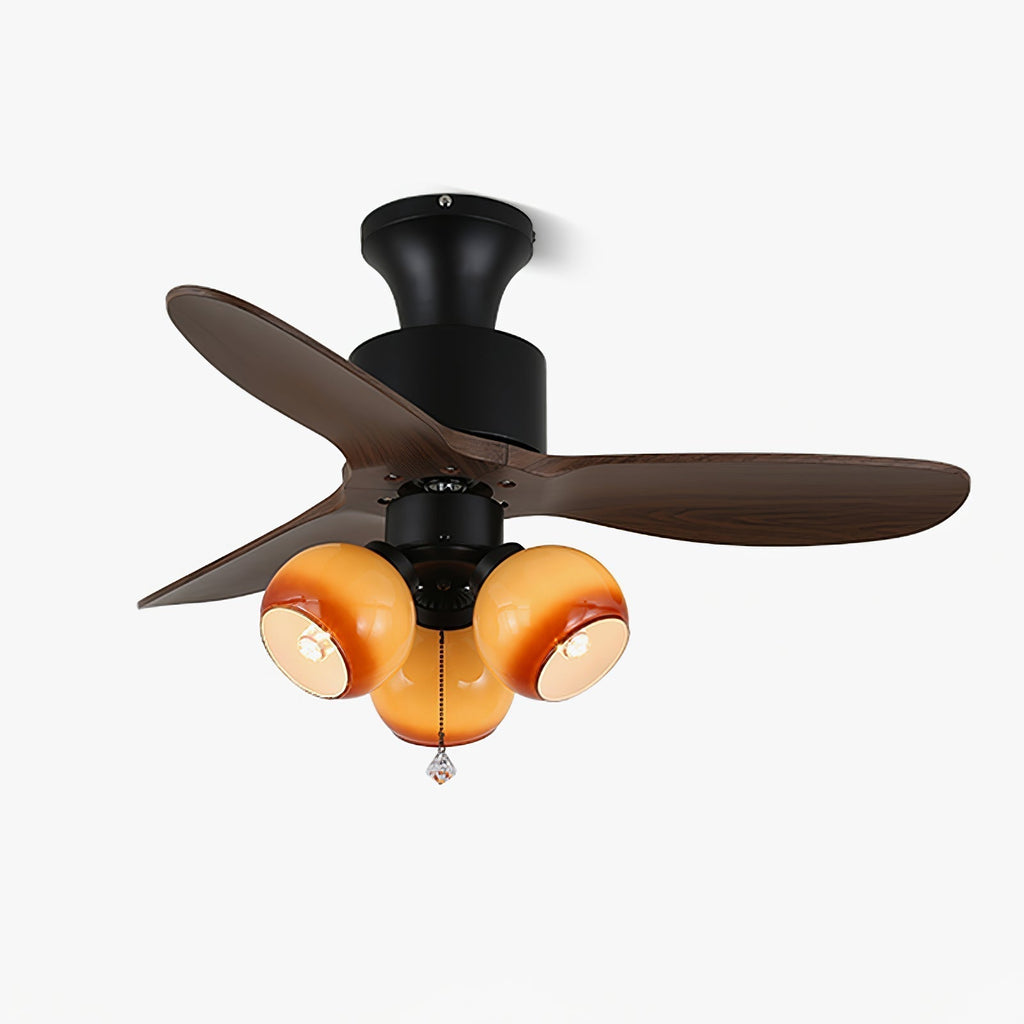 Plafonnier Ventilateur Veloria Vintage