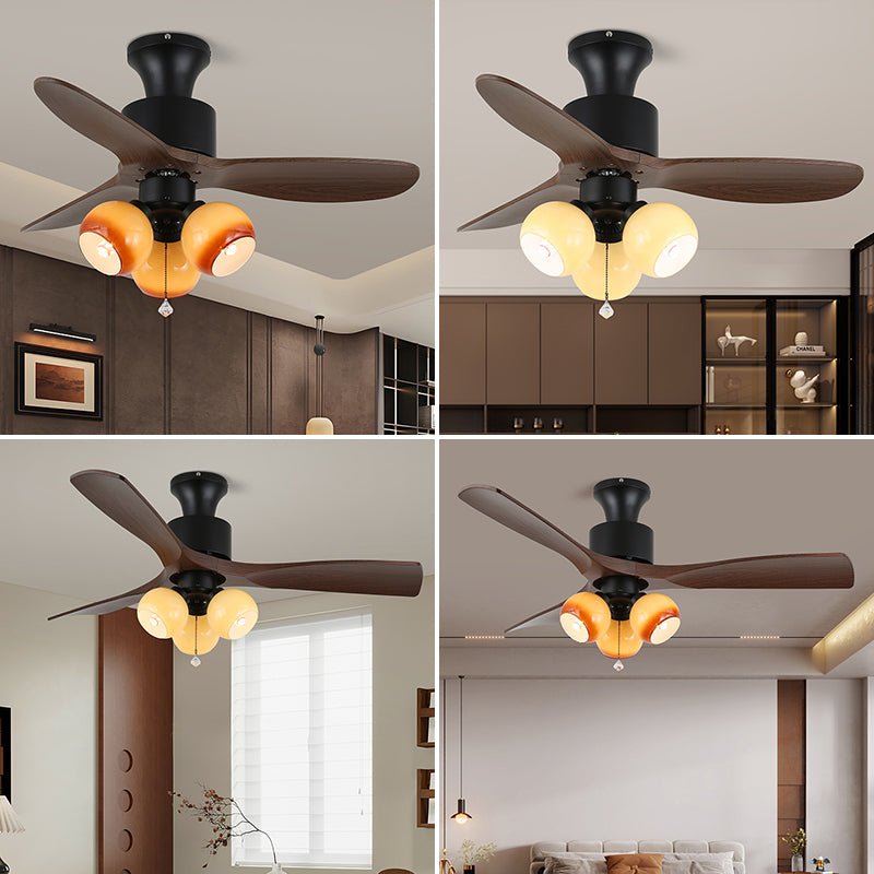 Plafonnier Ventilateur Veloria Vintage