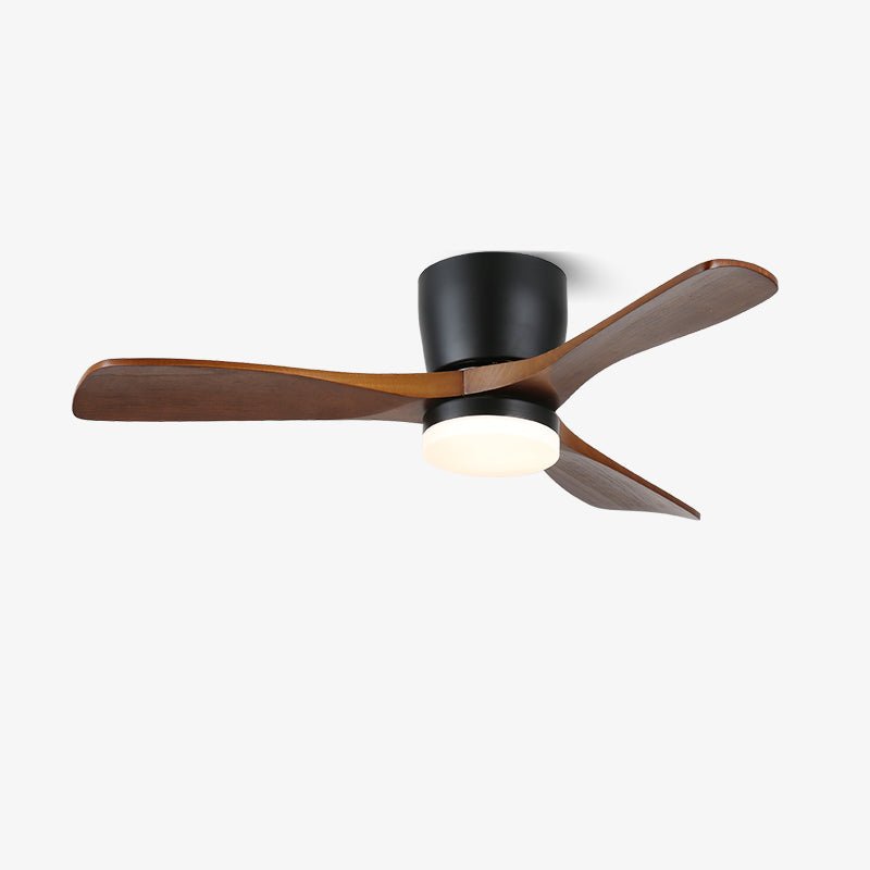 Plafonnier Ventilateur Brinor en Bois