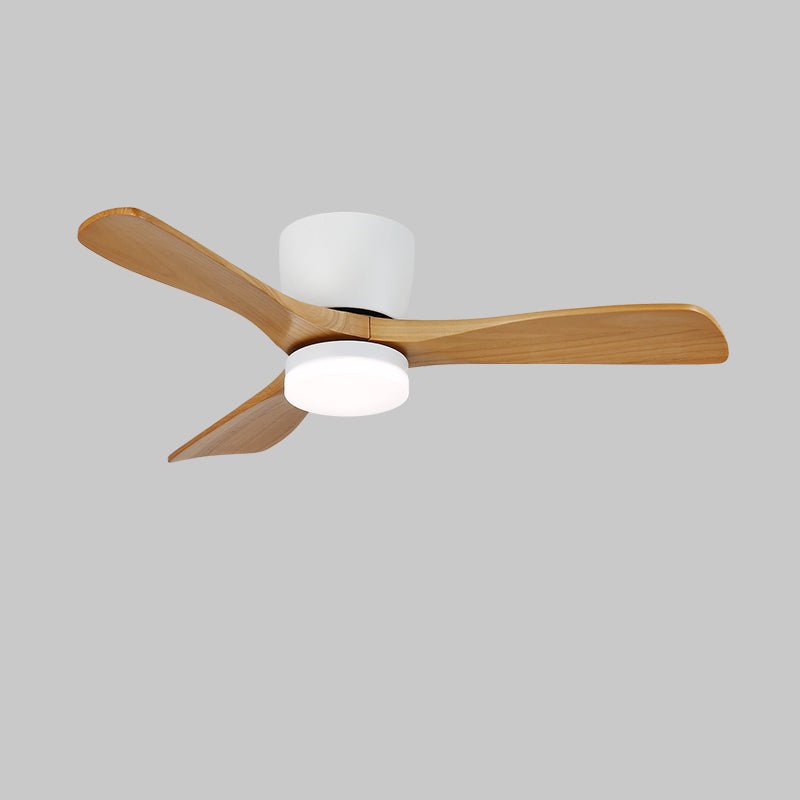 Plafonnier Ventilateur Brinor en Bois