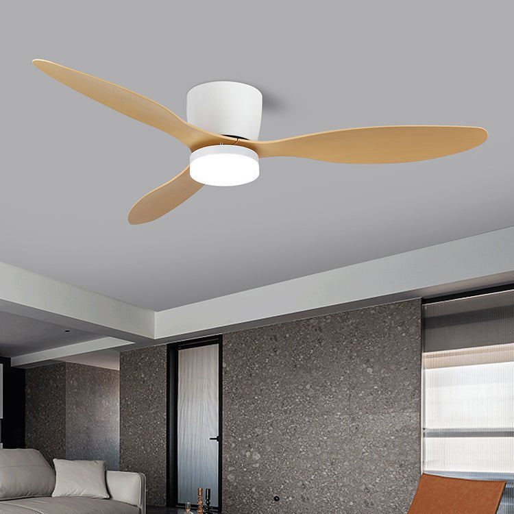 Plafonnier Ventilateur Brinor en Bois