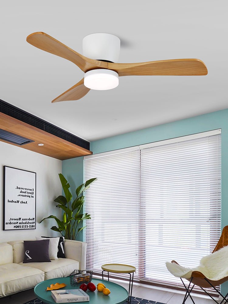 Plafonnier Ventilateur Knox en Bois