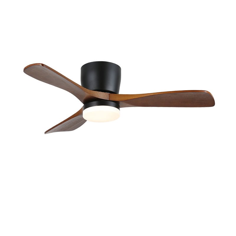 Plafonnier Ventilateur Brinor en Bois
