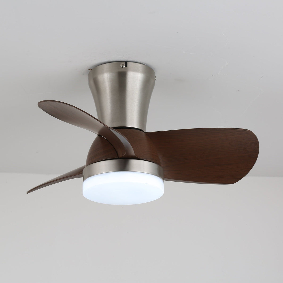 Plafonnier Ventilateur Deynor en Bois