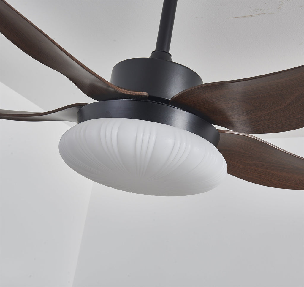 Plafonnier Ventilateur Zerith en Bois