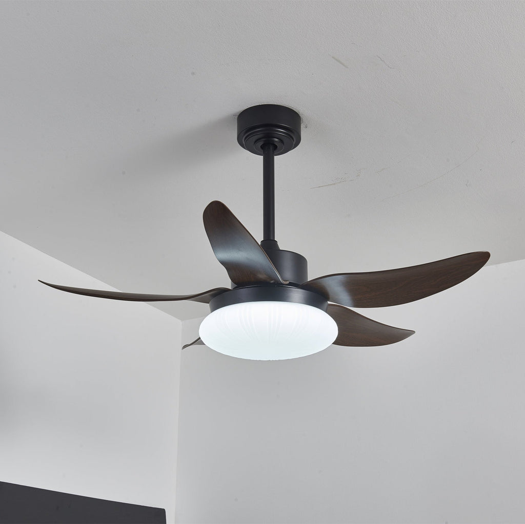 Plafonnier Ventilateur Zerith en Bois