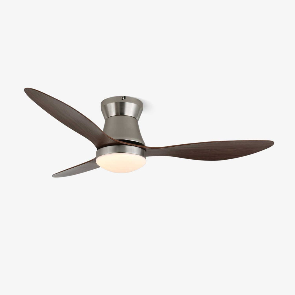 Plafonnier Ventilateur Zerath en Bois