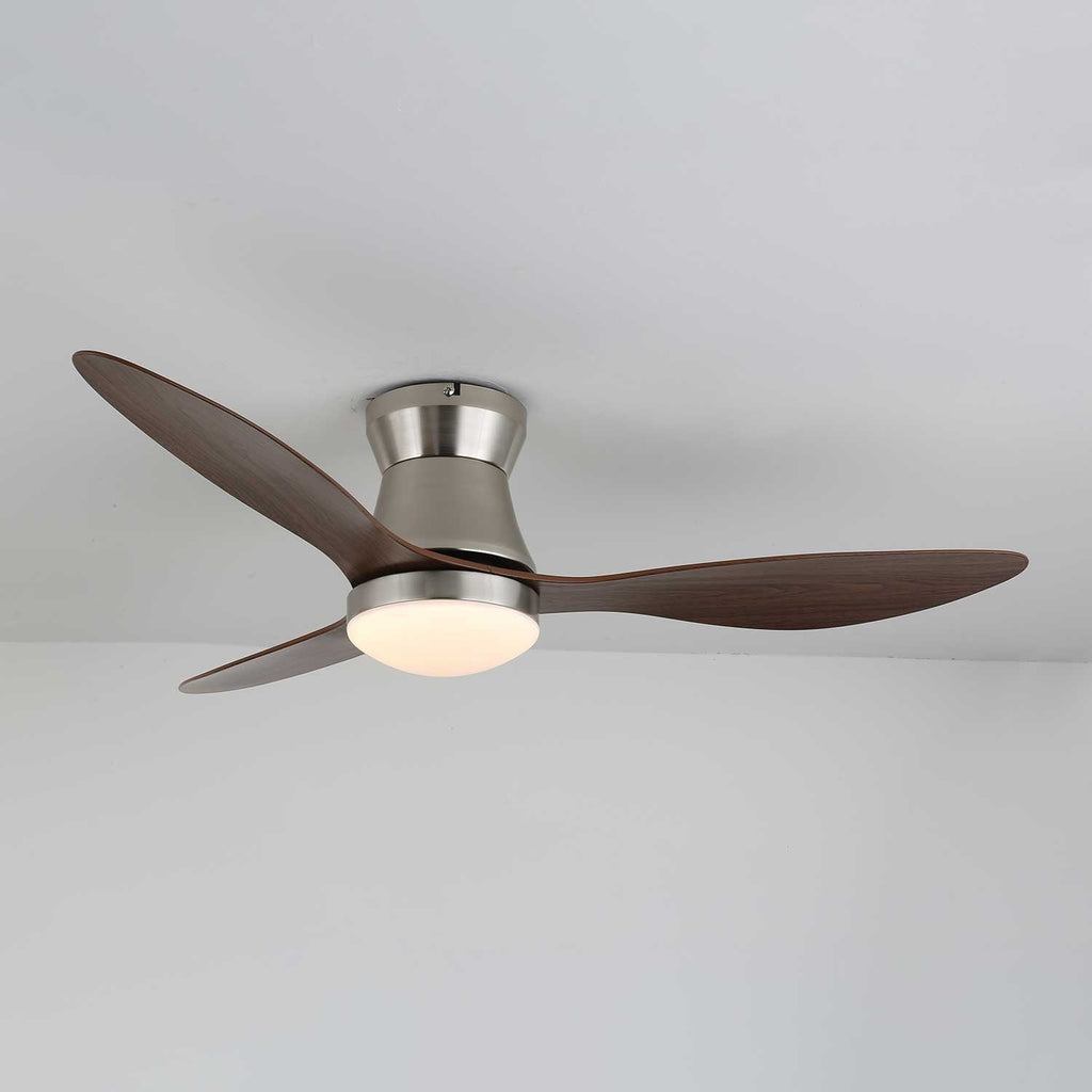 Plafonnier Ventilateur Zerath en Bois