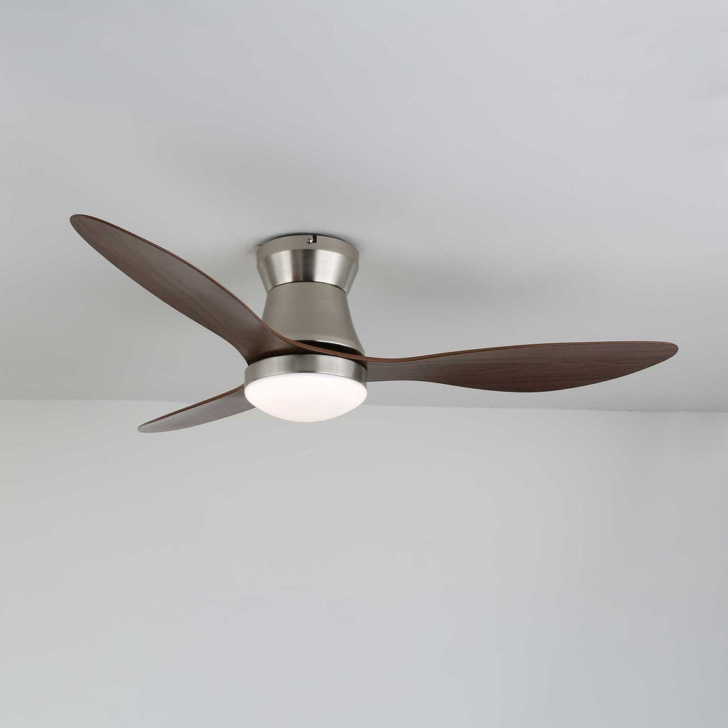 Plafonnier Ventilateur Zerath en Bois