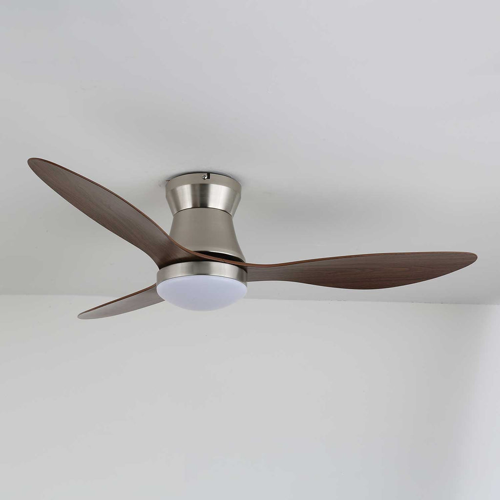 Plafonnier Ventilateur Zerath en Bois