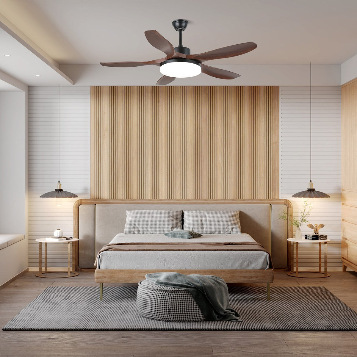 Plafonnier Ventilateur Arysen Minimaliste