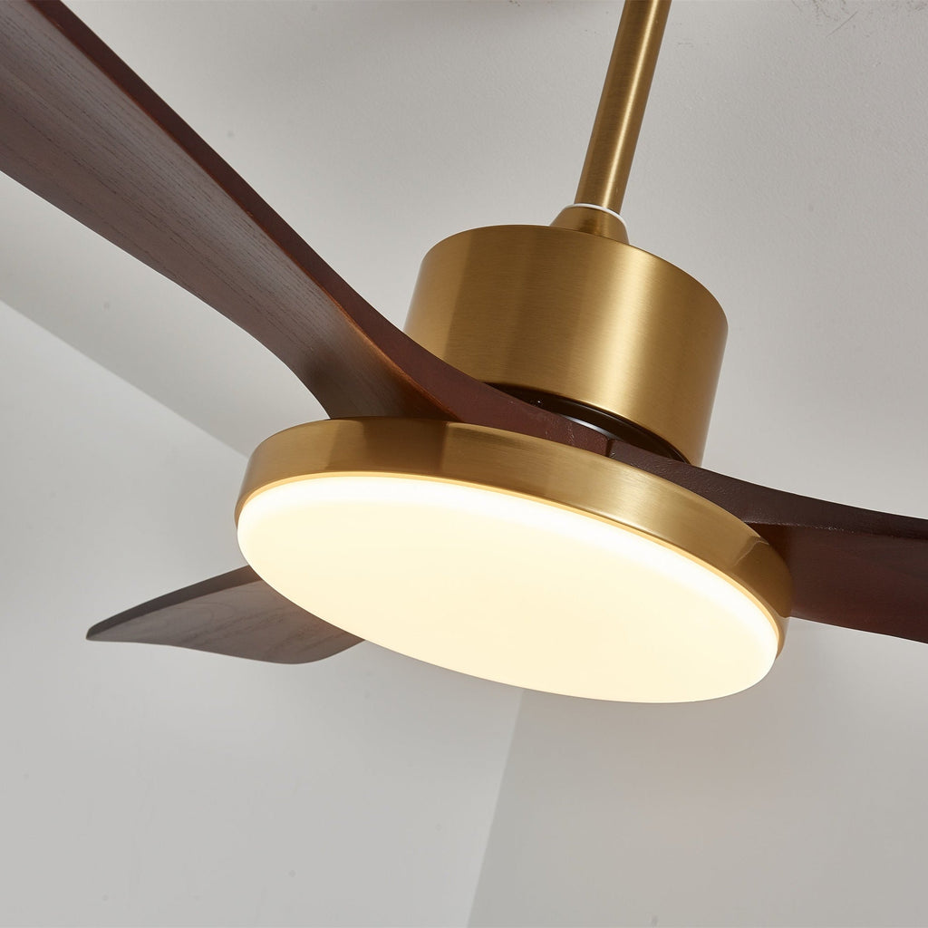 Plafonnier Ventilateur Xen en Bois