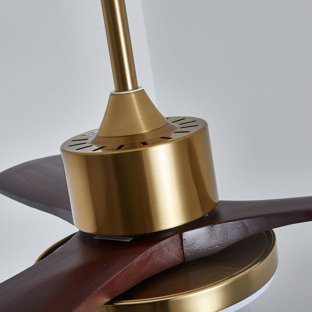 Plafonnier Ventilateur Xen en Bois
