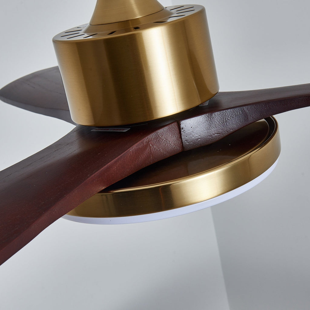 Plafonnier Ventilateur Xen en Bois