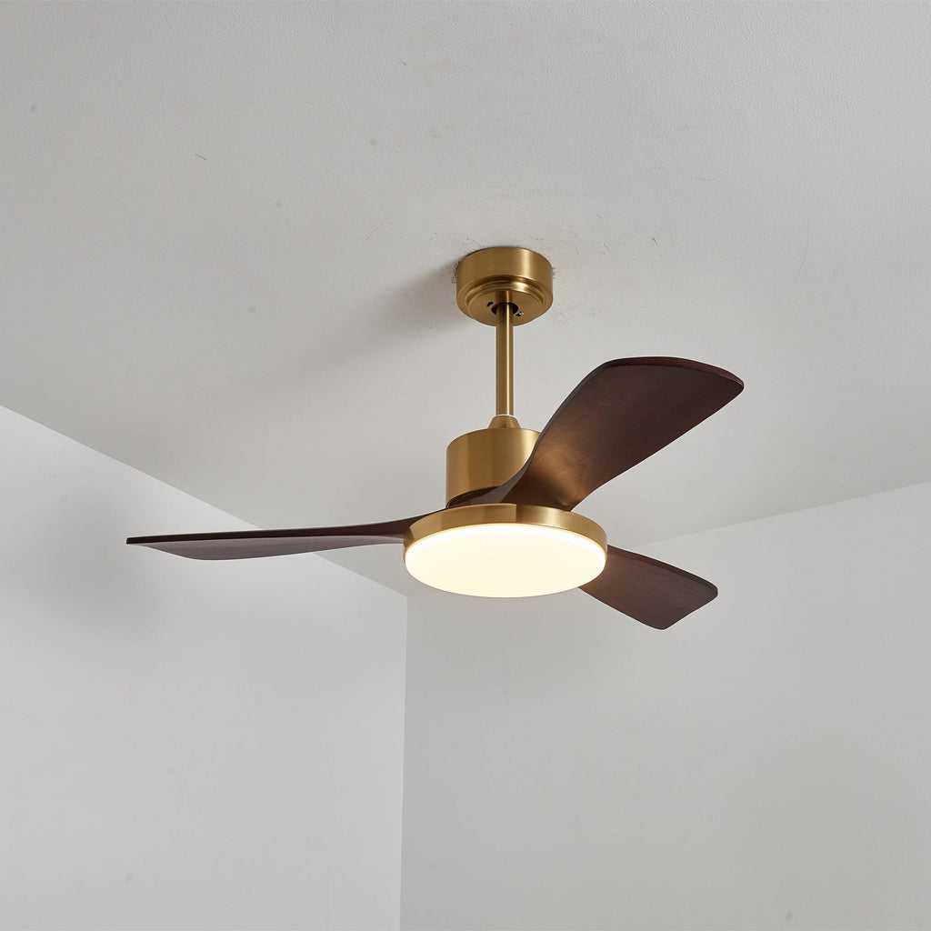 Plafonnier Ventilateur Xen en Bois