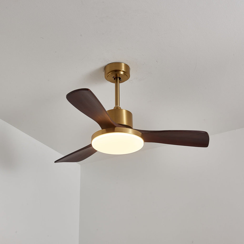 Plafonnier Ventilateur Xen en Bois
