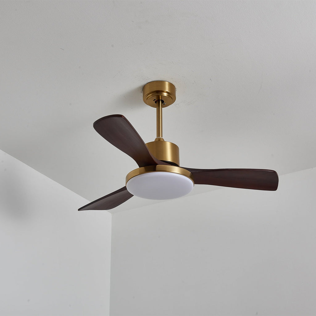 Plafonnier Ventilateur Xen en Bois