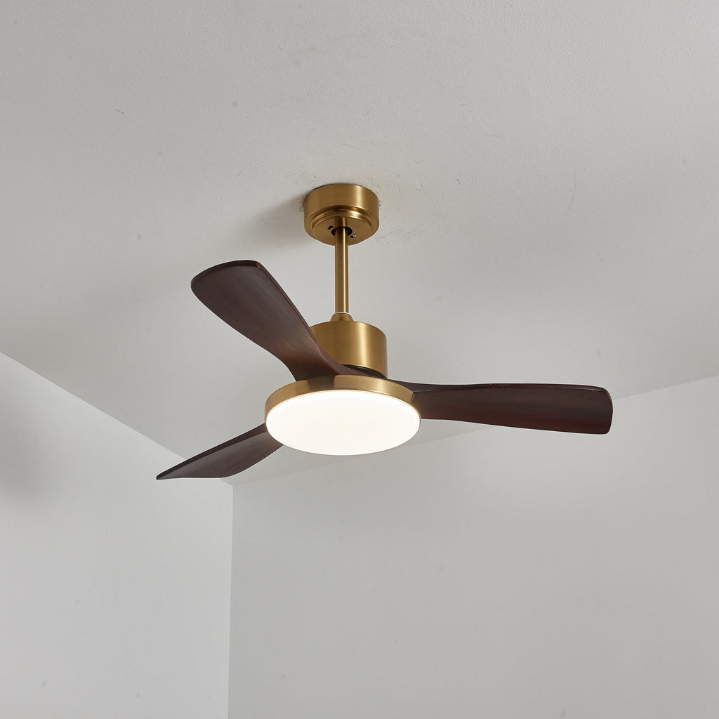 Plafonnier Ventilateur Xen en Bois