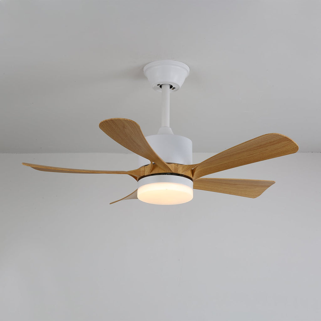 Plafonnier Ventilateur Sylven en Bois