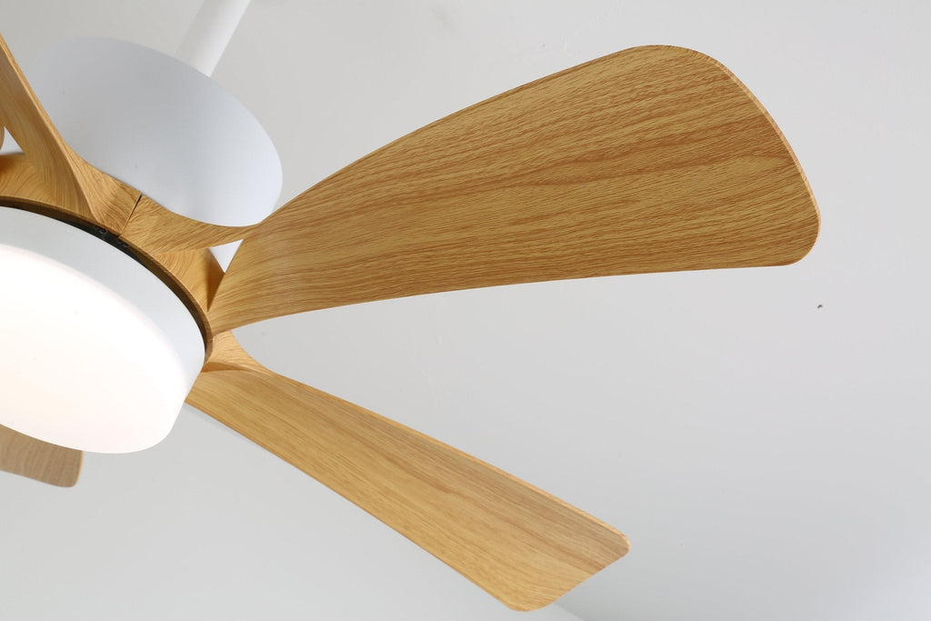 Plafonnier Ventilateur Sylven en Bois