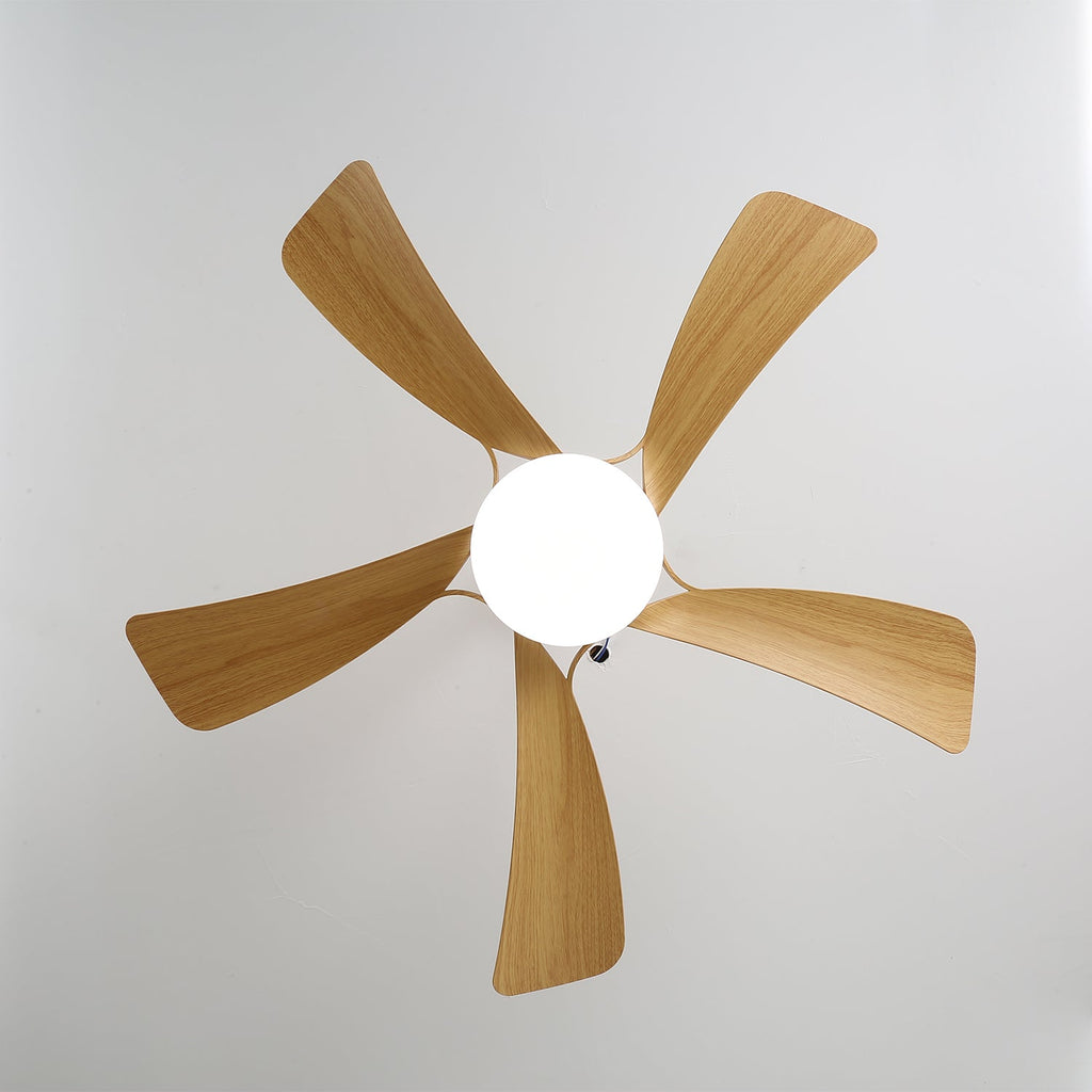 Plafonnier Ventilateur Sylven en Bois