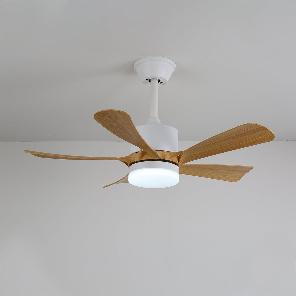 Plafonnier Ventilateur Sylven en Bois
