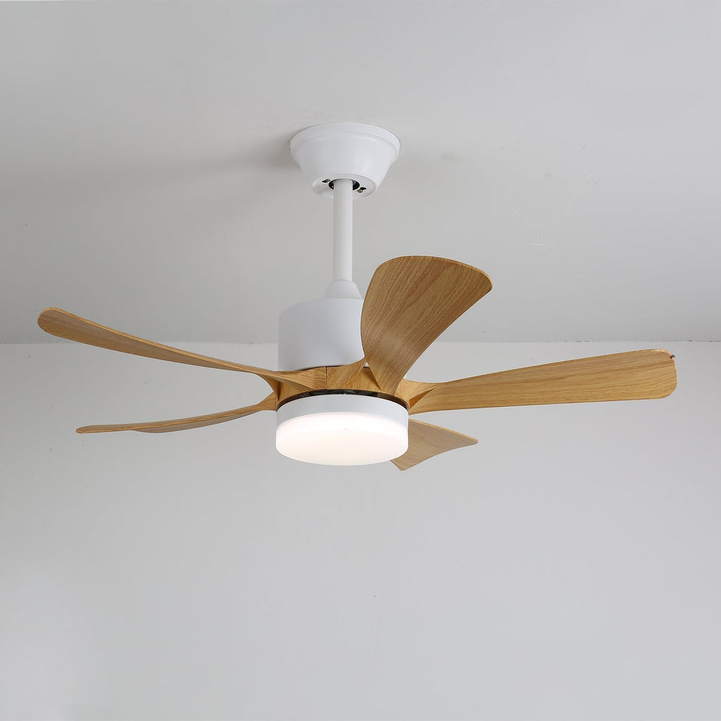Plafonnier Ventilateur Sylven en Bois