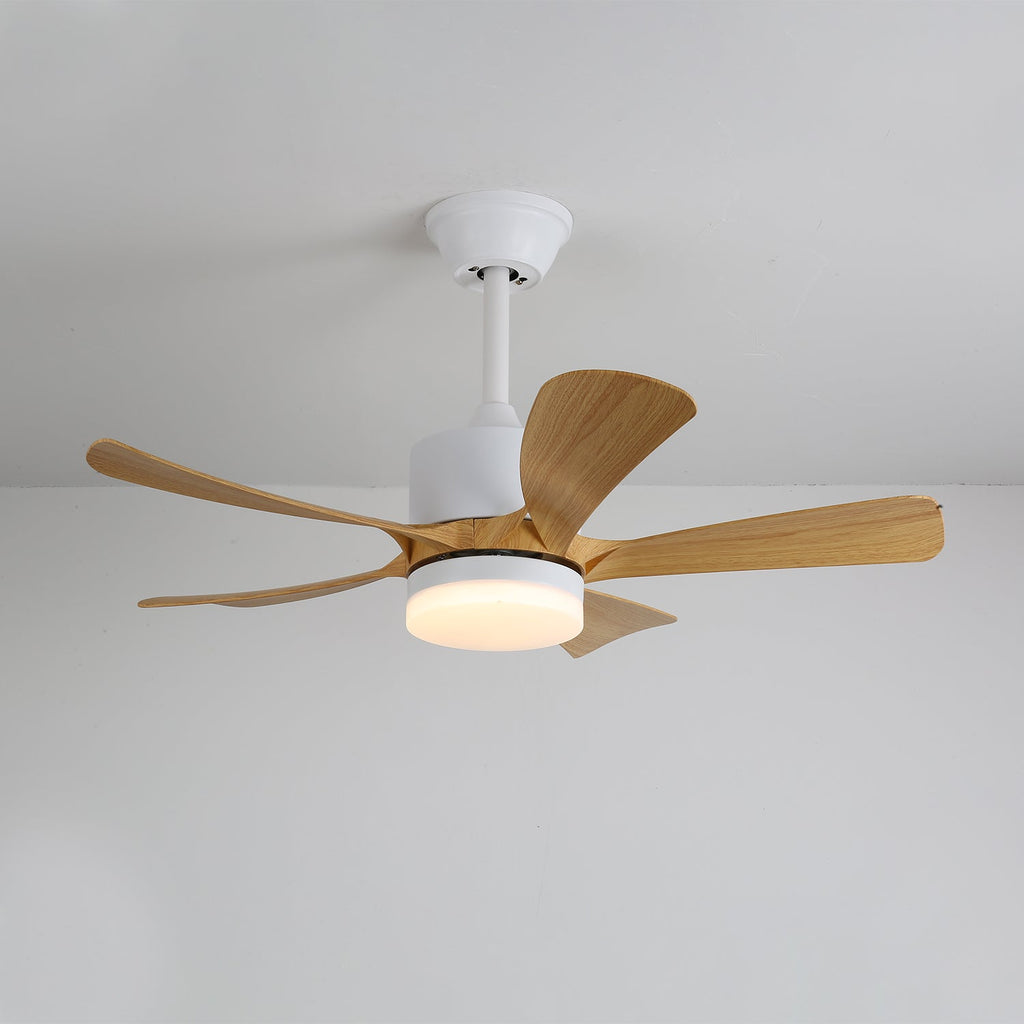 Plafonnier Ventilateur Sylven en Bois