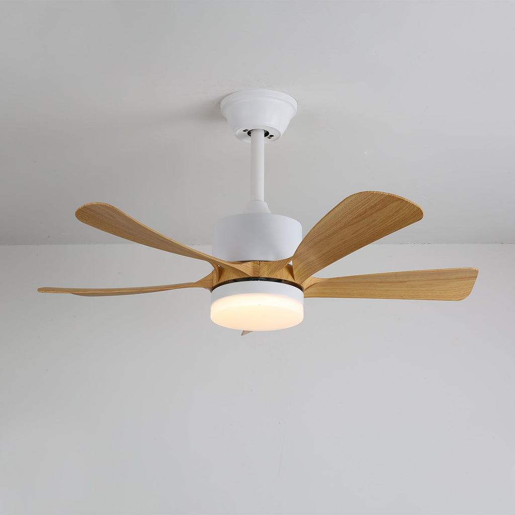 Plafonnier Ventilateur Sylven en Bois