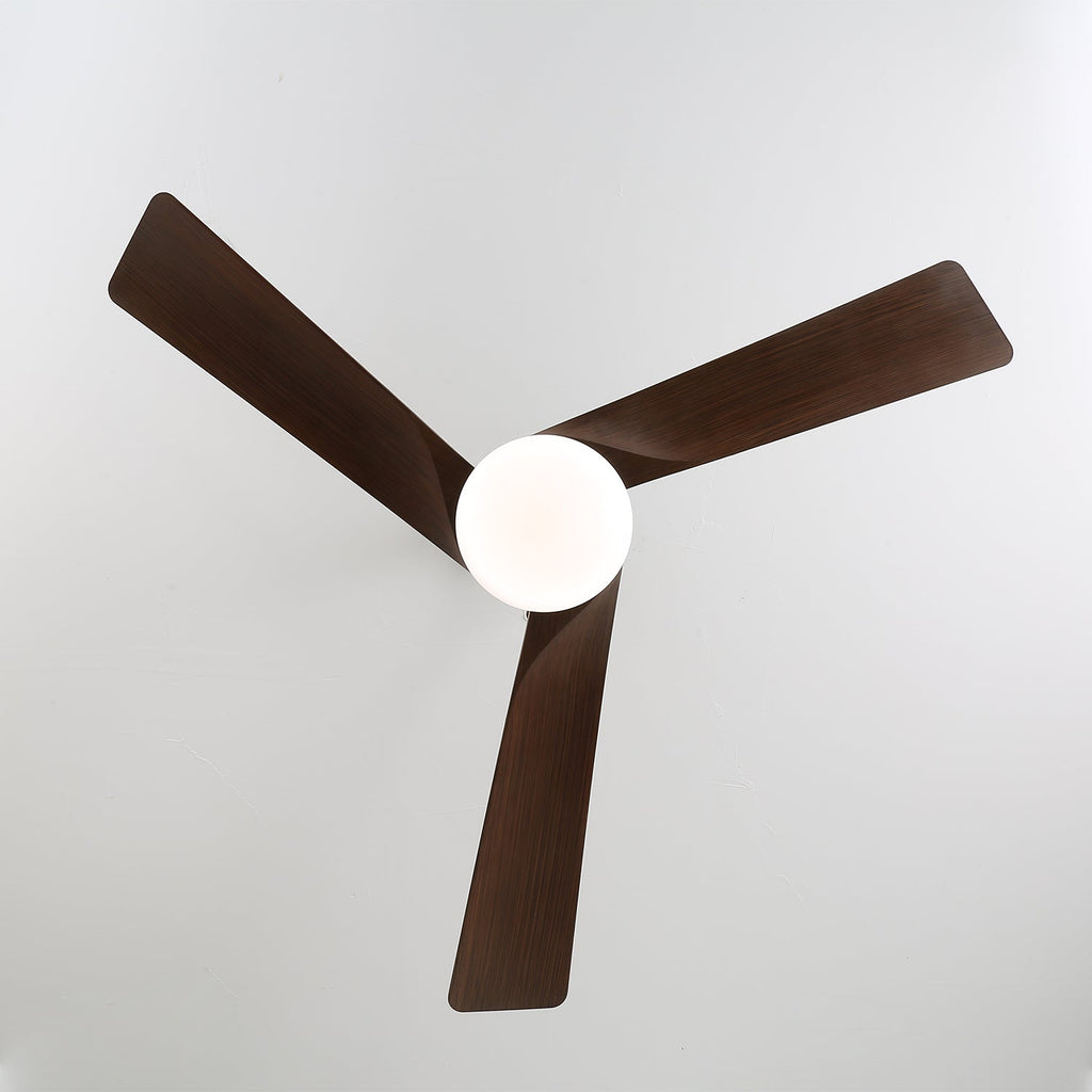 Plafonnier Ventilateur Evraeis en Bois