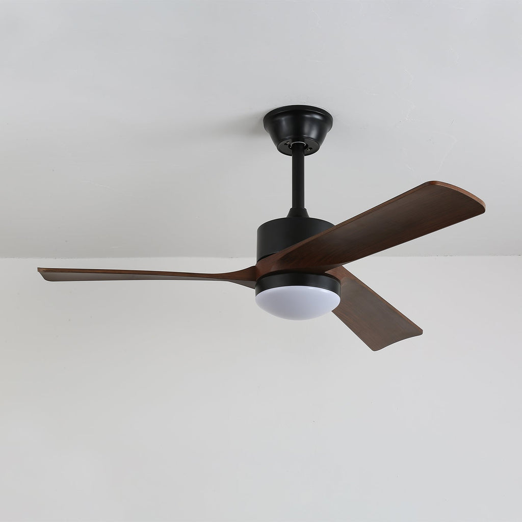Plafonnier Ventilateur Evraeis en Bois