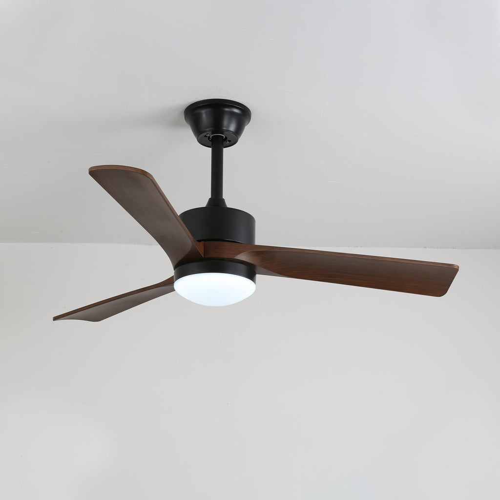 Plafonnier Ventilateur Evraeis en Bois