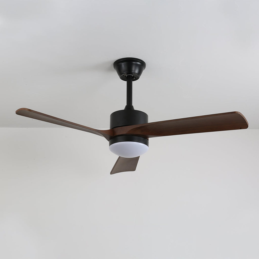 Plafonnier Ventilateur Evraeis en Bois