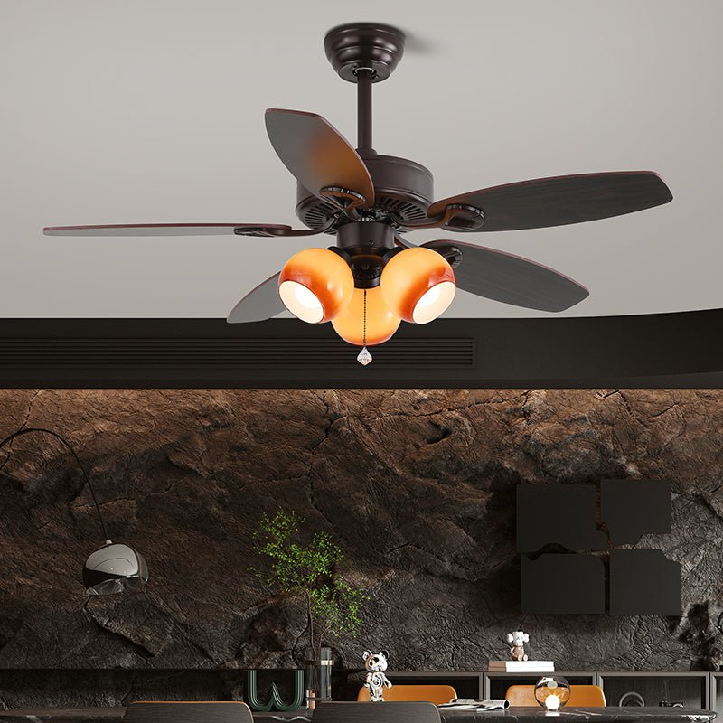 Plafonnier Ventilateur Elora Vintage