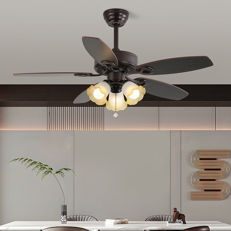 Plafonnier Ventilateur Elora Vintage