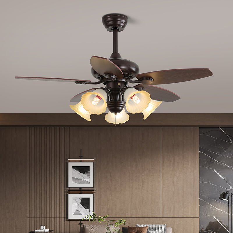 Plafonnier Ventilateur Elora Vintage
