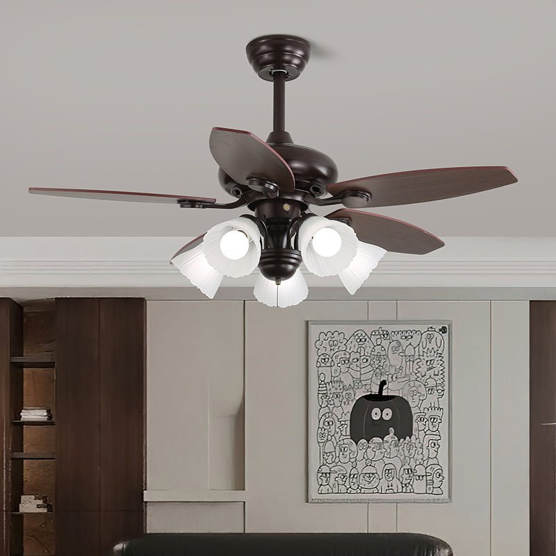 Plafonnier Ventilateur Elora Vintage